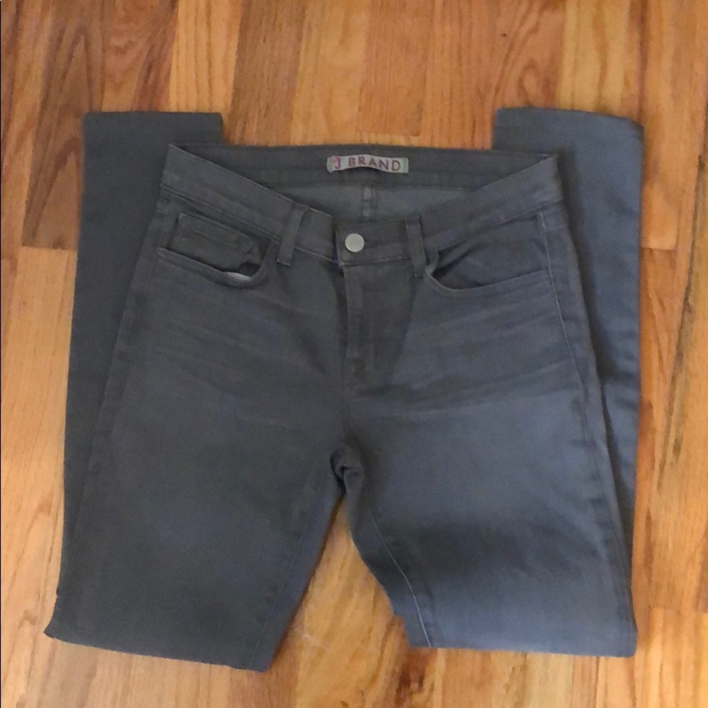 NWOT J Brand skinny leg grey jeans - Picture 2 of 4